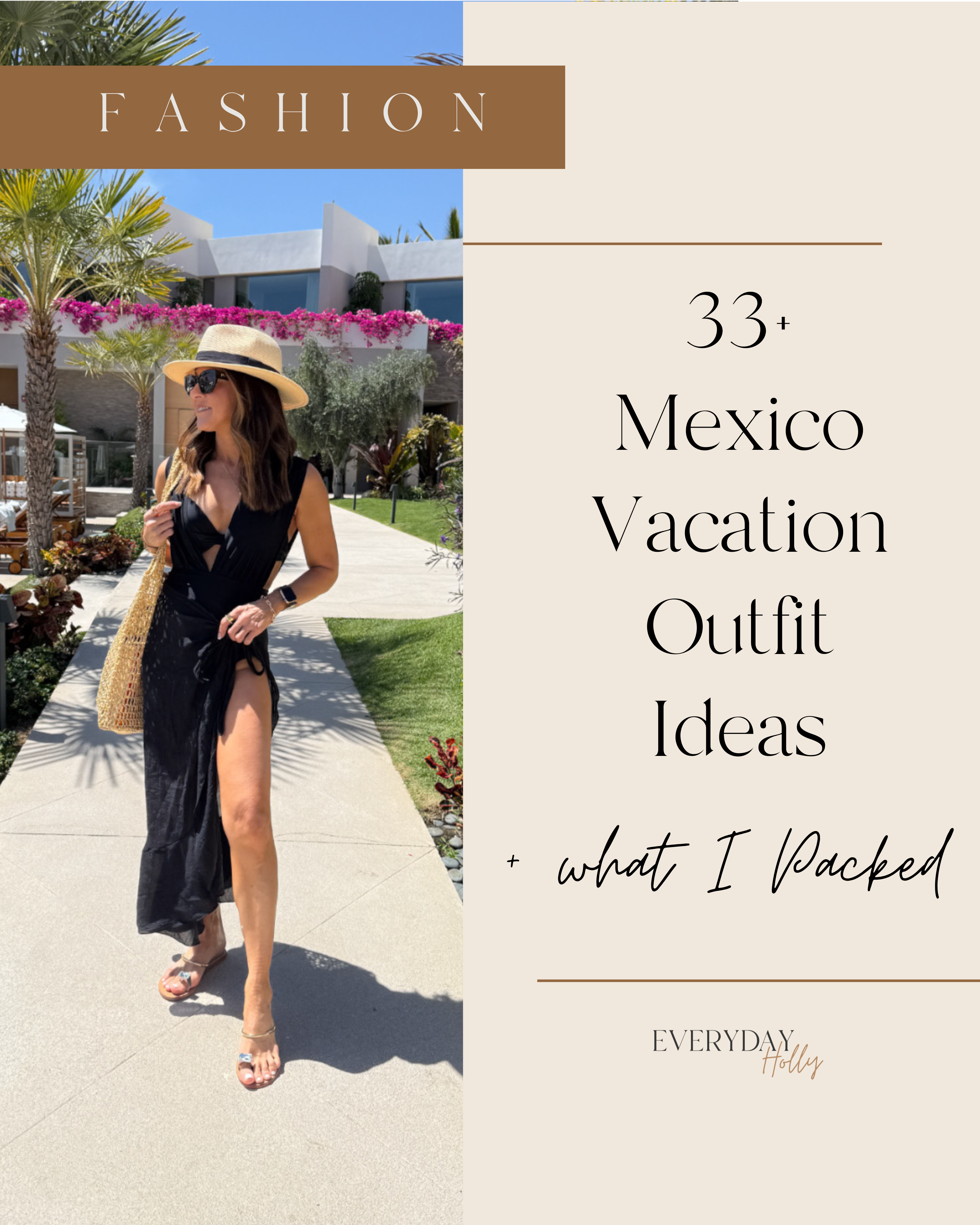 33+ Mexico Vacation Outfit Ideas + What I Packed! - Everyday Holly